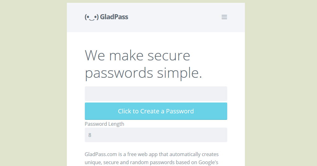 GladPass