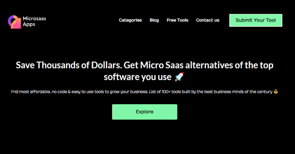 Micro saas apps