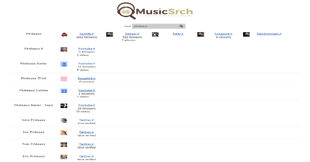 MusicSrch