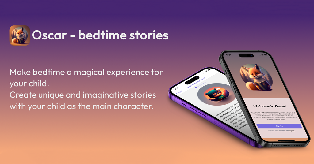 Oscar - personalised bedtime stories