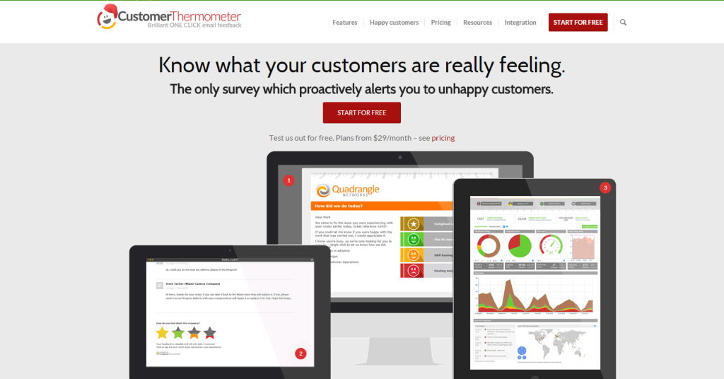 Customer Thermometer